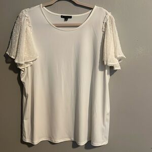 Ruffle sleeve blouse